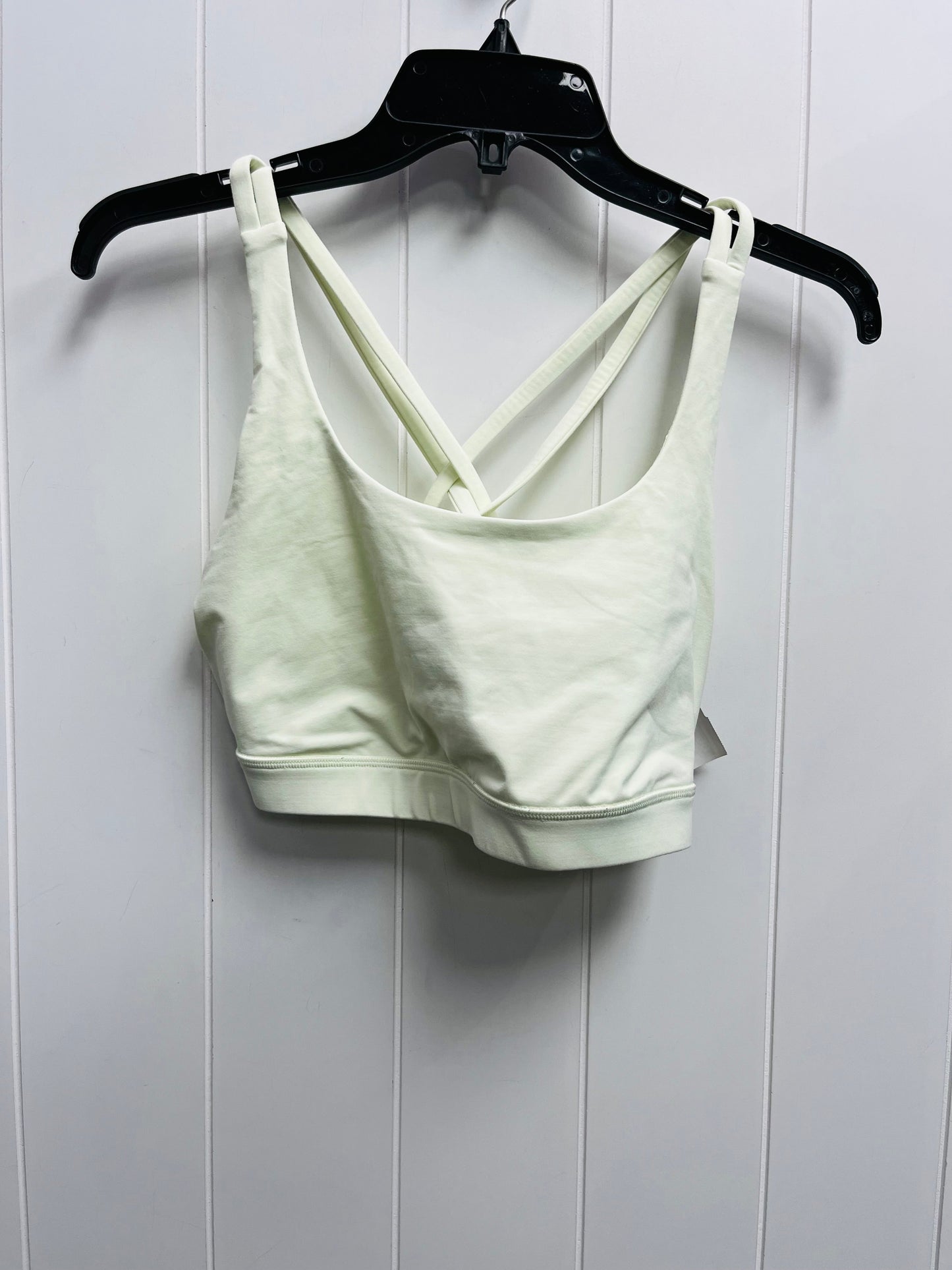 Athletic Bra By Lululemon In Yellow, Size: M