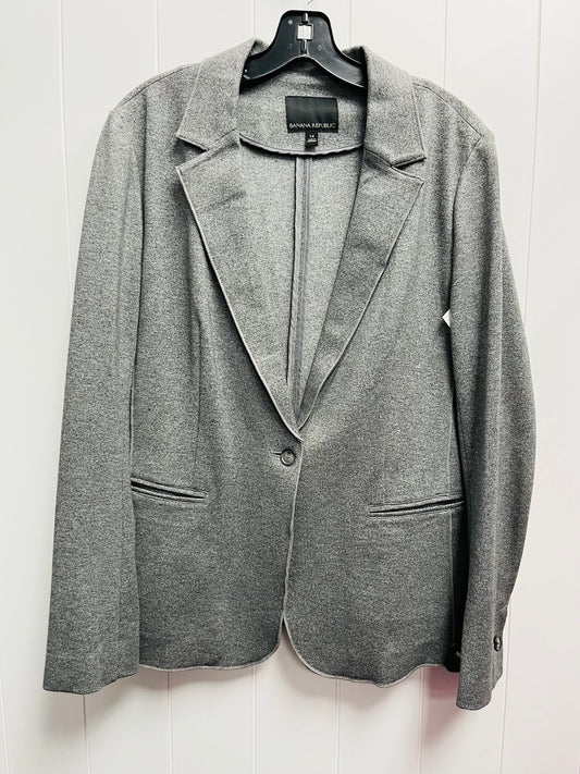 Blazer By Banana Republic In Grey, Size: L