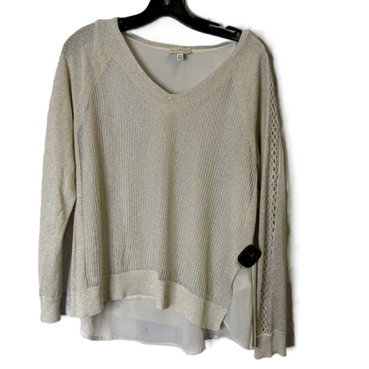 Top Long Sleeve By Lucky Brand In Gold, Size: M