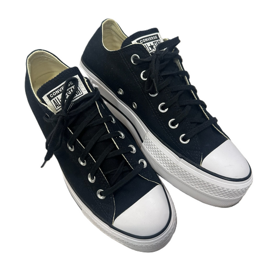 Shoes Sneakers Platform By Converse In Black, Size: 9.5