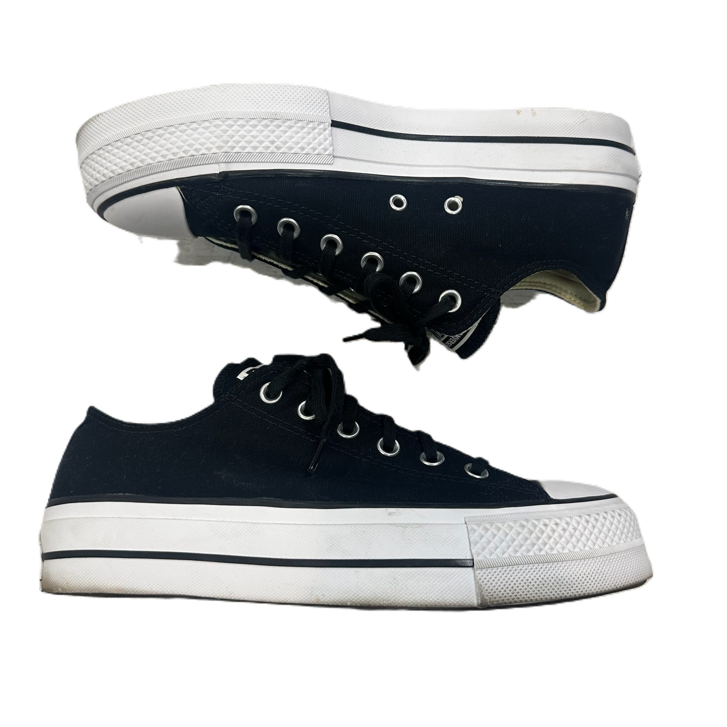 Shoes Sneakers Platform By Converse In Black, Size: 9.5