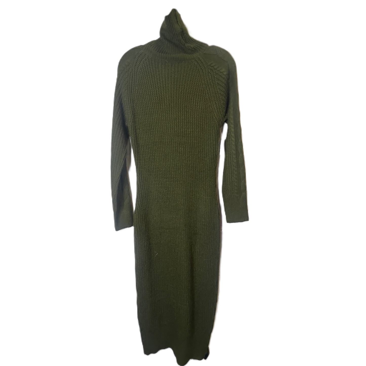 Dress Sweater By Fashion Nova In Green, Size: L