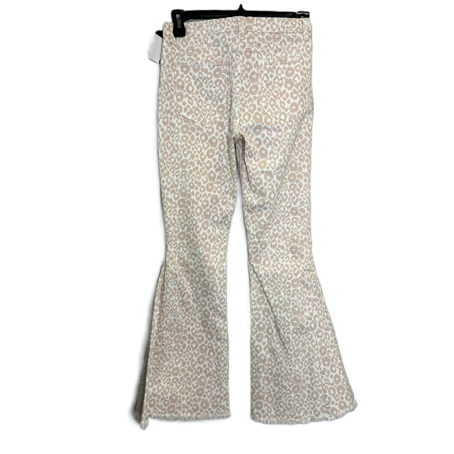 Jeans Flared By Altard State In Animal Print, Size: M