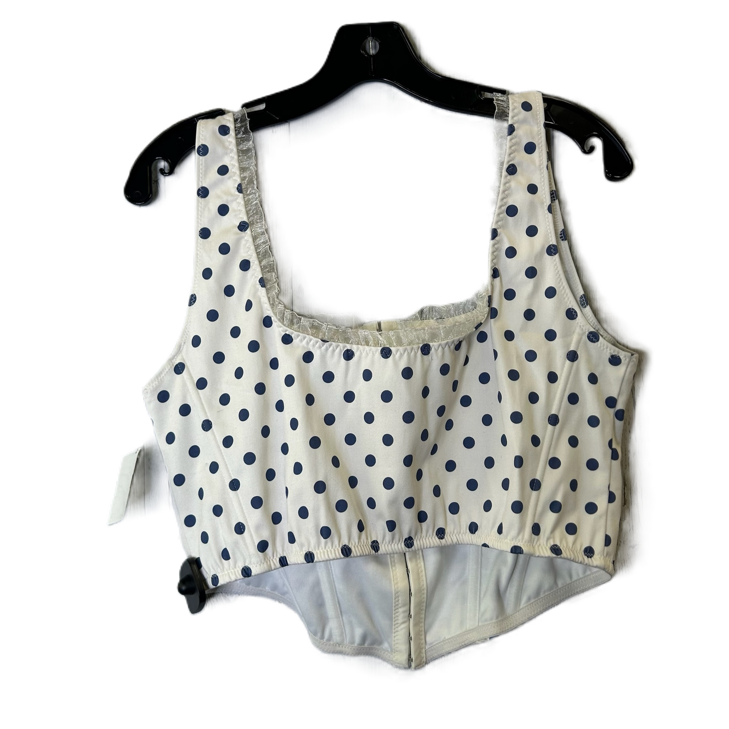 Top Sleeveless By Altard State In Polkadot Pattern, Size: 1x