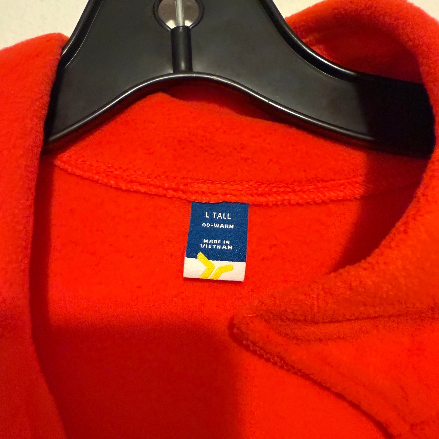 Jacket Fleece By Old Navy In Orange, Size: L