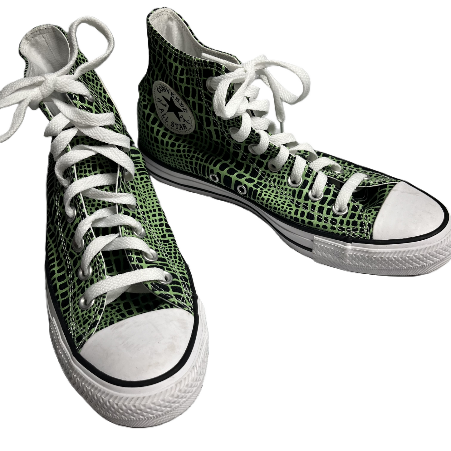 Shoes Sneakers By Converse In Green, Size: 9