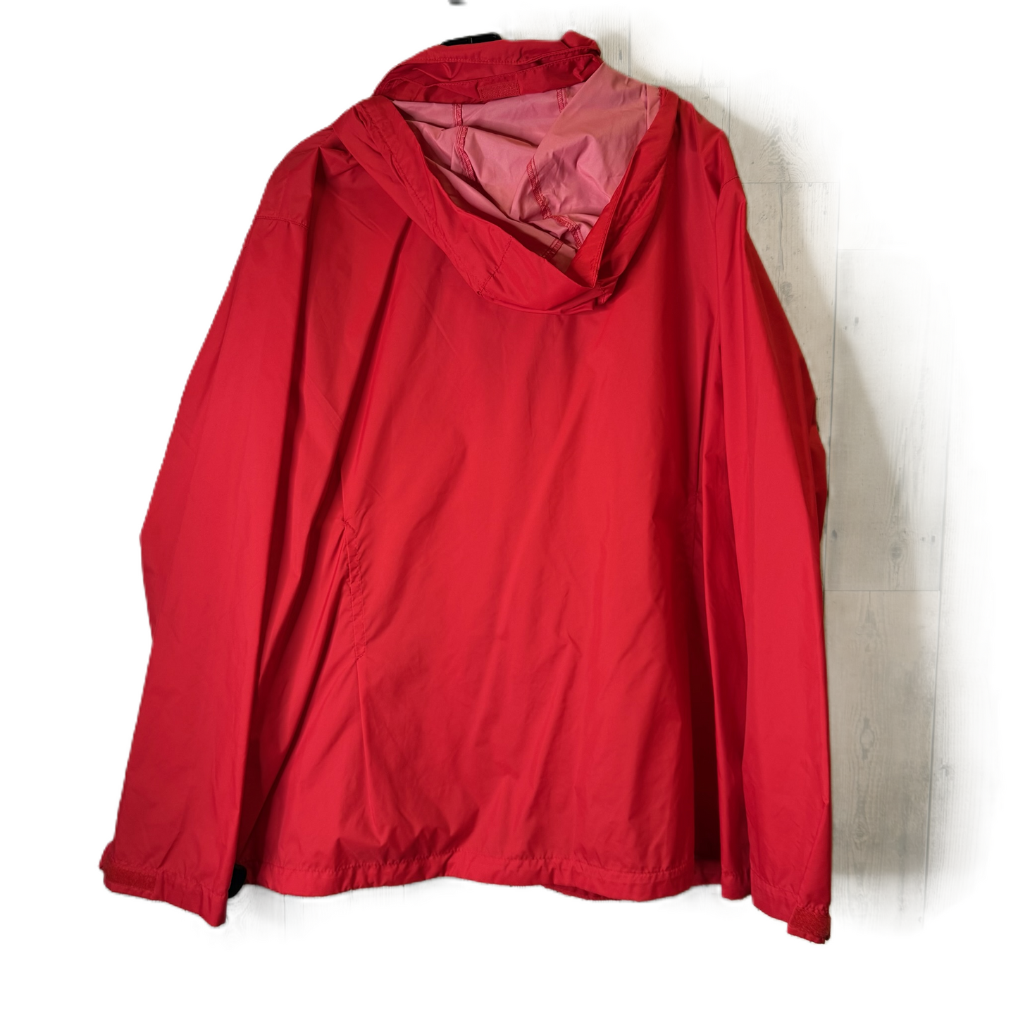 Coat Raincoat By Columbia In Red, Size: 3x