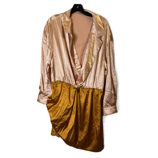 Dress Party Short By Shein In Gold, Size: 3x