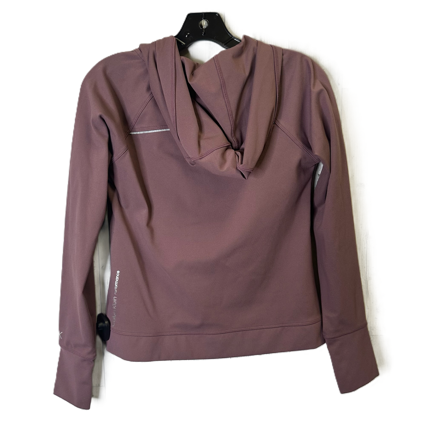 Athletic Jacket By Calvin Klein Performance In Purple, Size: Xs