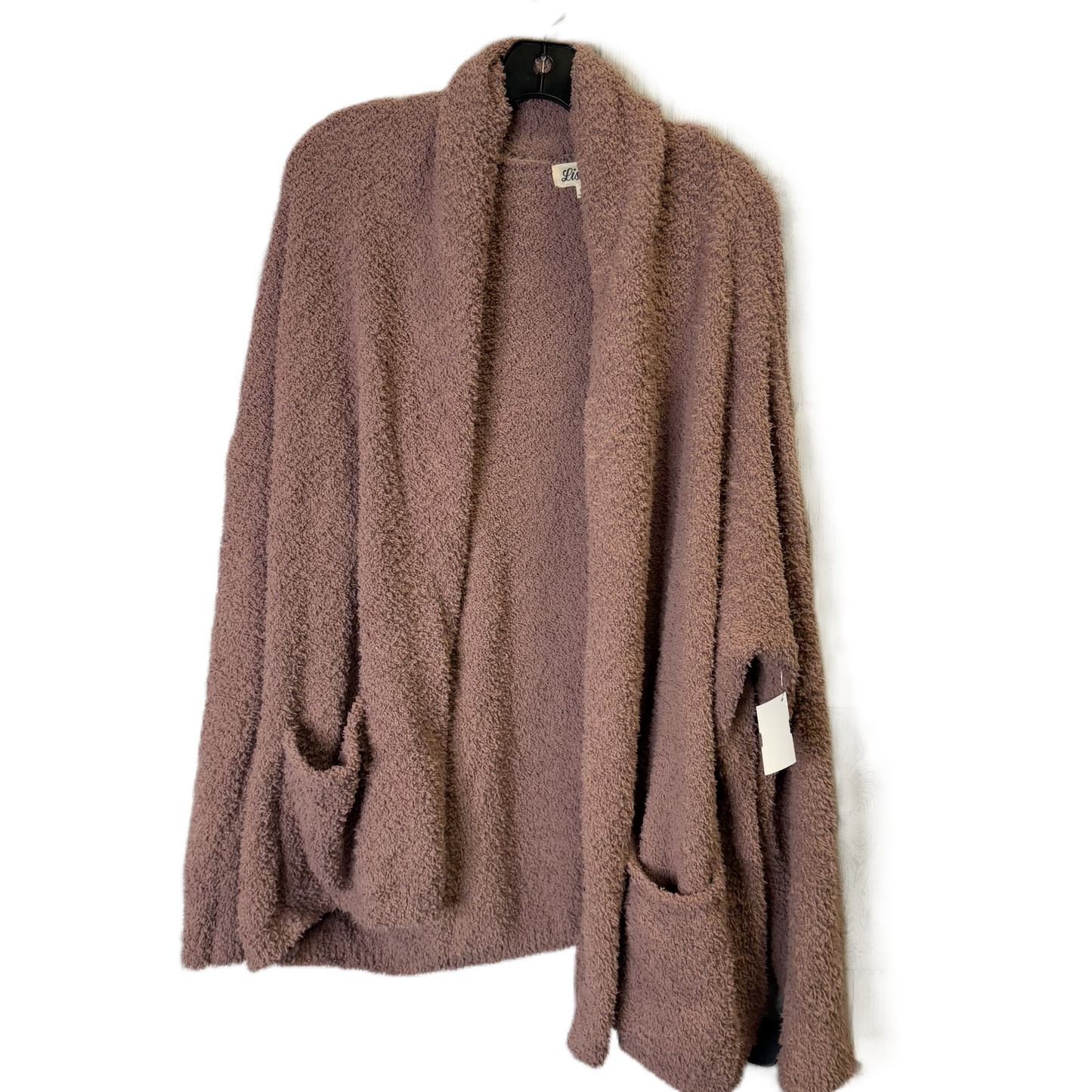 Sweater Cardigan By Listicle In Pink, Size: L