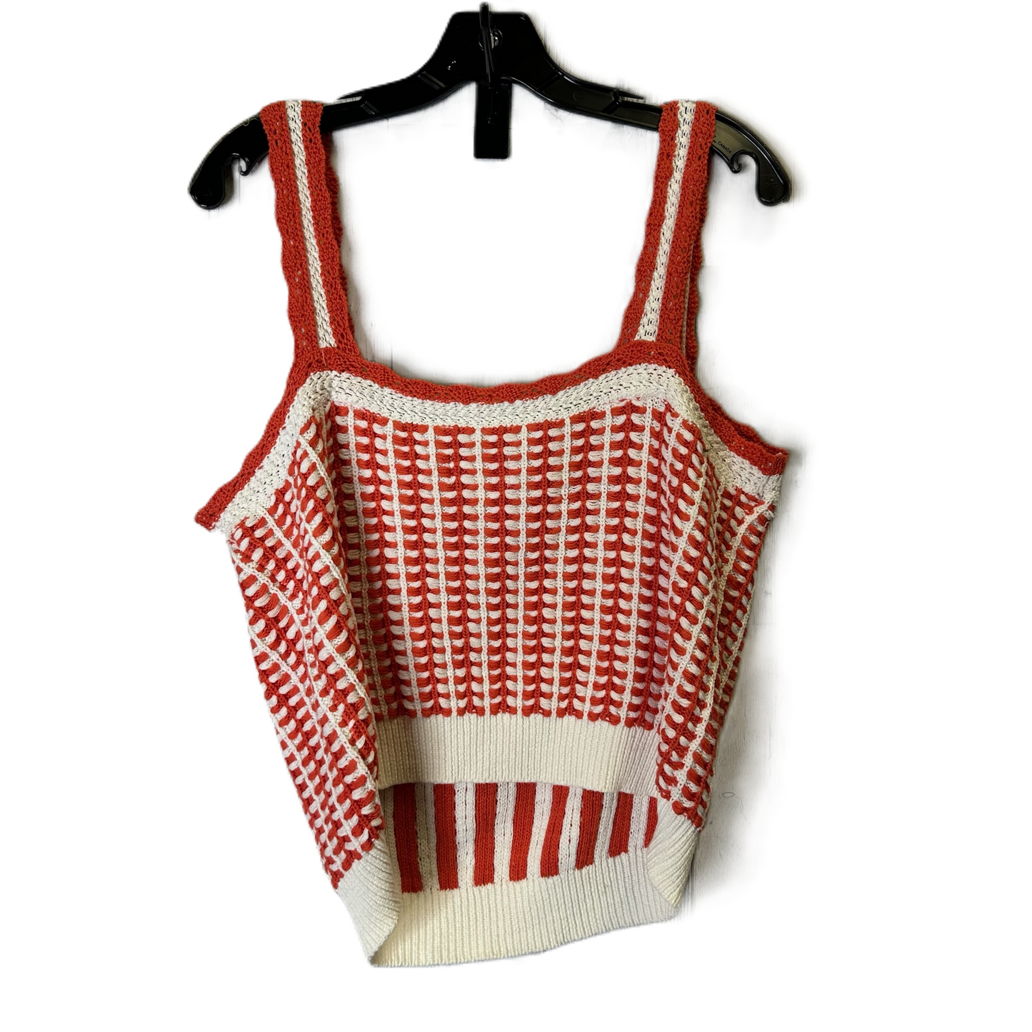 Top Sleeveless By Maeve In Red, Size: 1x