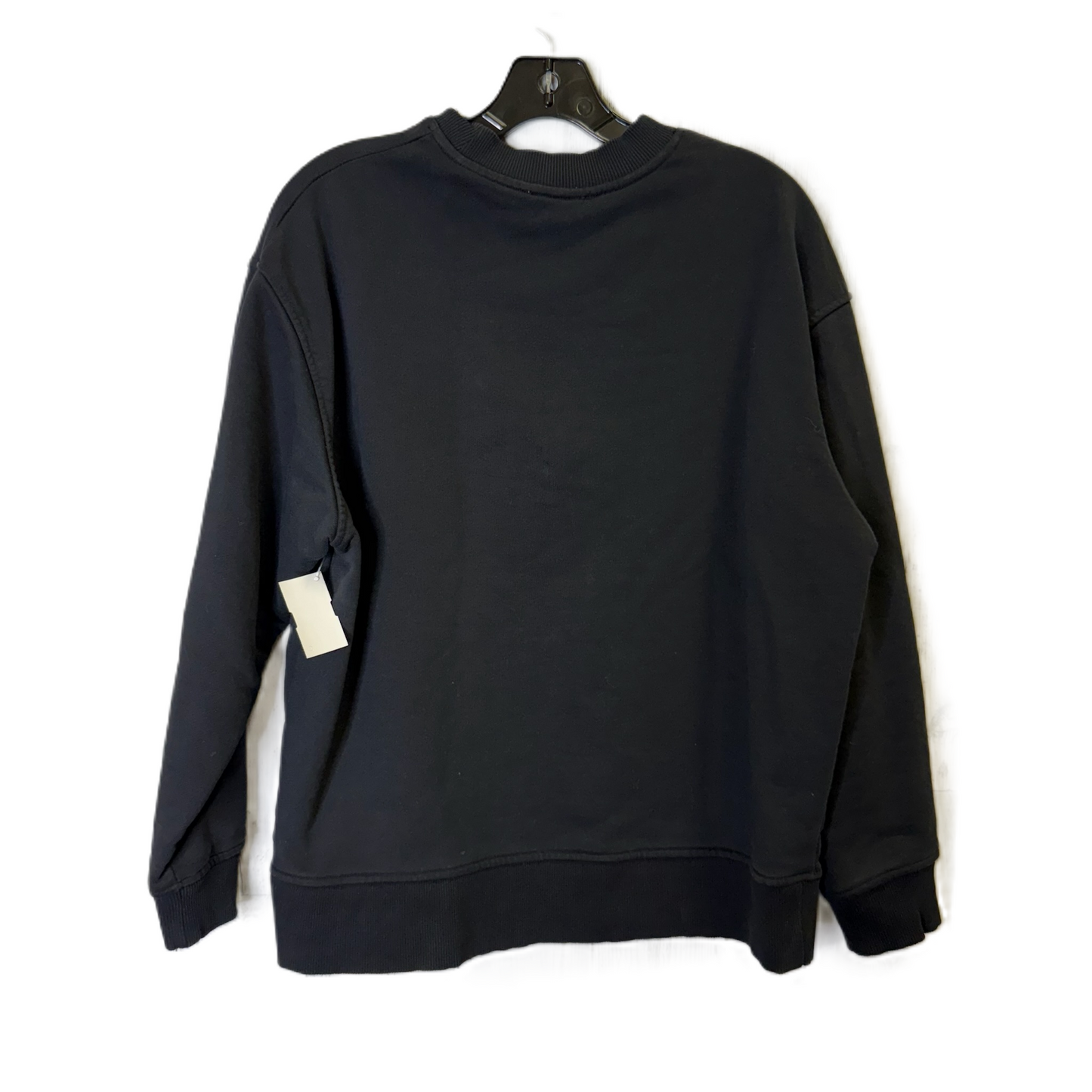 Sweatshirt Crewneck By Zara In Black, Size: M