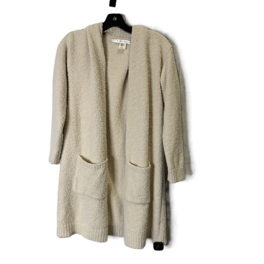 Cardigan By Max Studio In Cream, Size: L