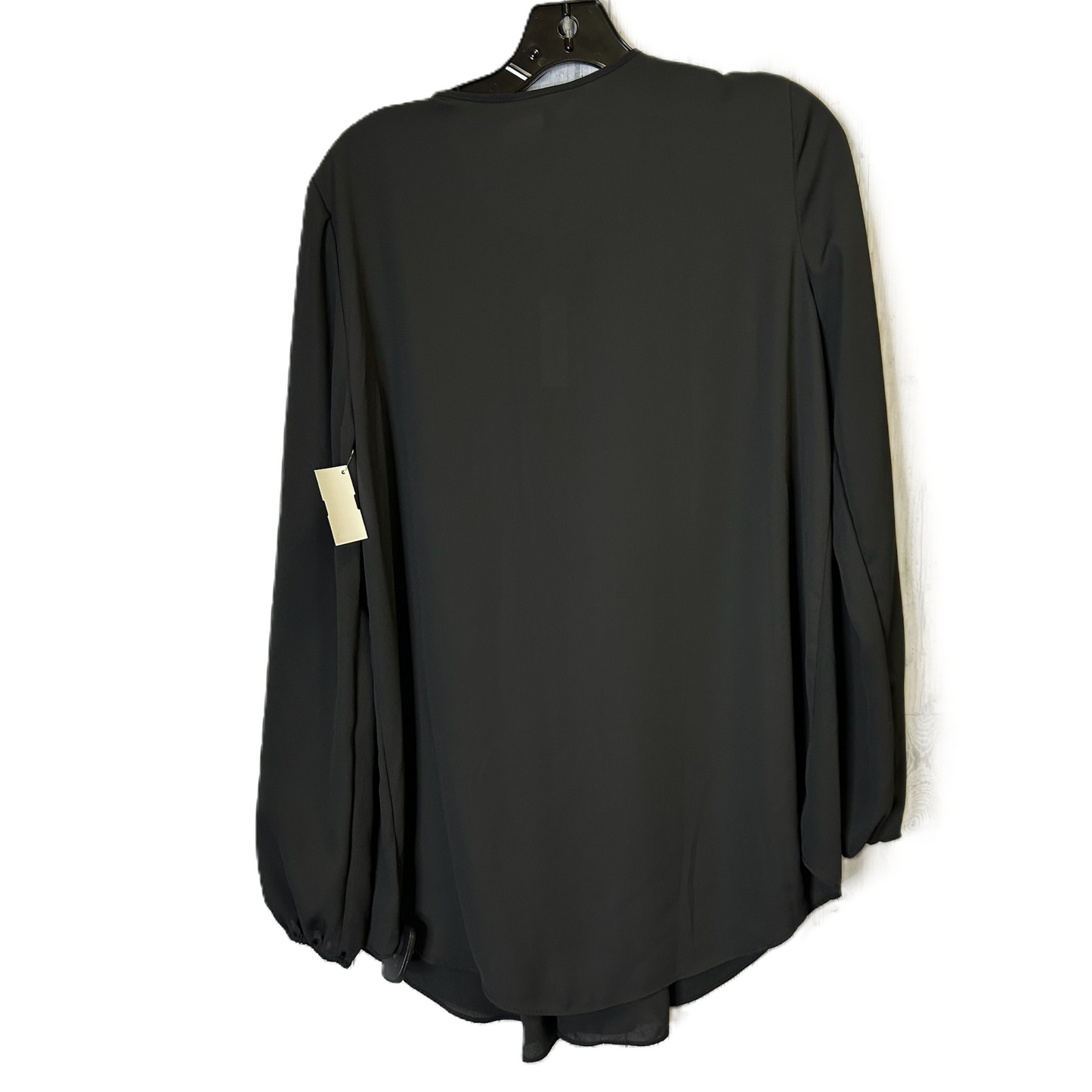 Top Long Sleeve By Max Studio In Black, Size: M