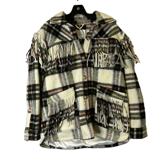 Jacket Shirt By Blanknyc In Plaid Pattern, Size: L