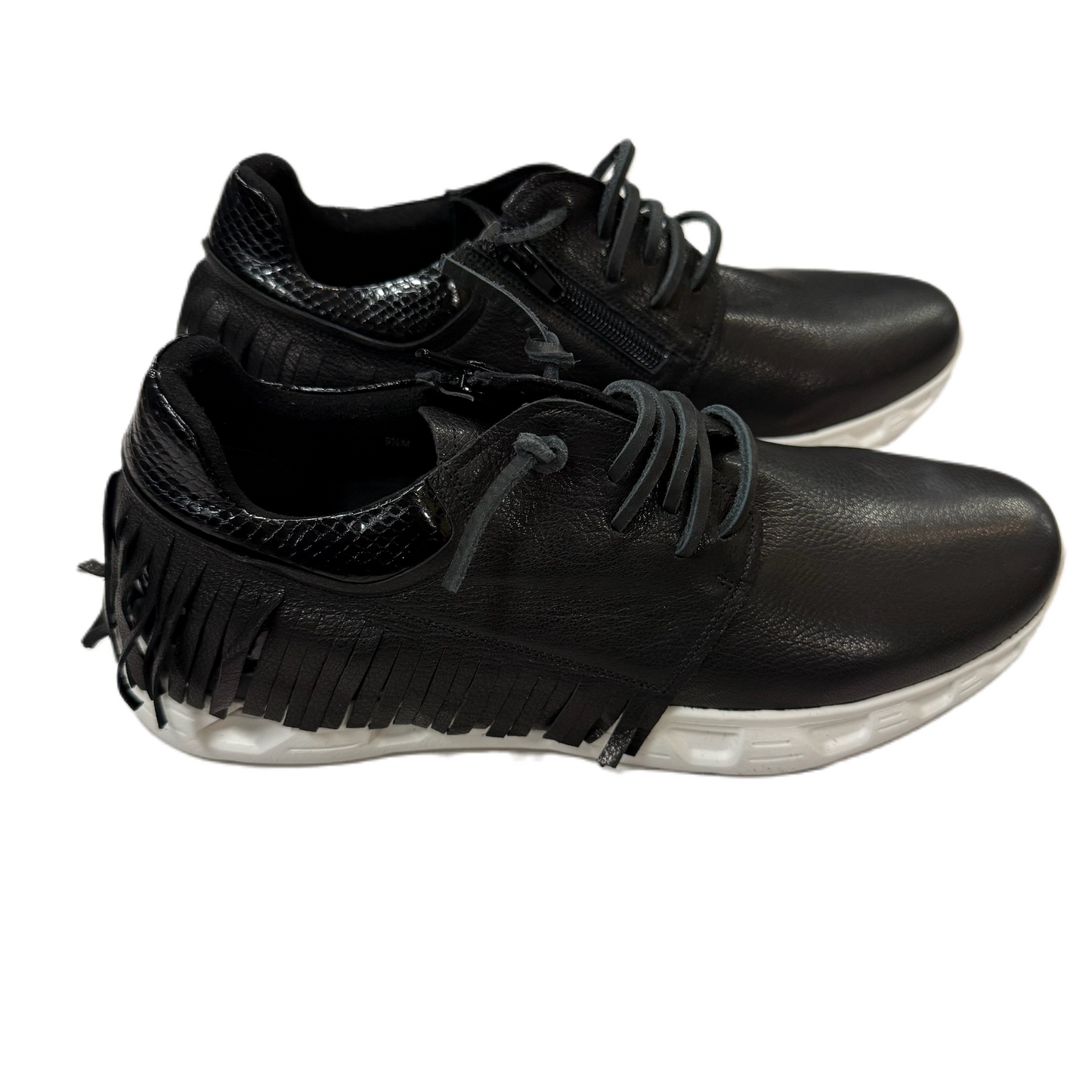 Shoes Sneakers By Vaneli In Black, Size: 9.5