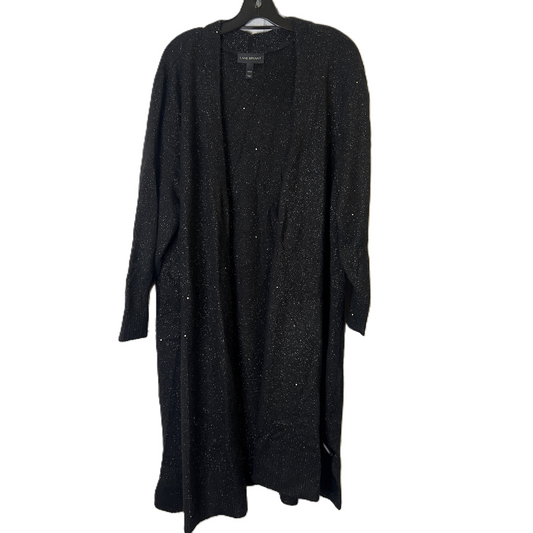 Sweater Cardigan By Lane Bryant In Black, Size: 22