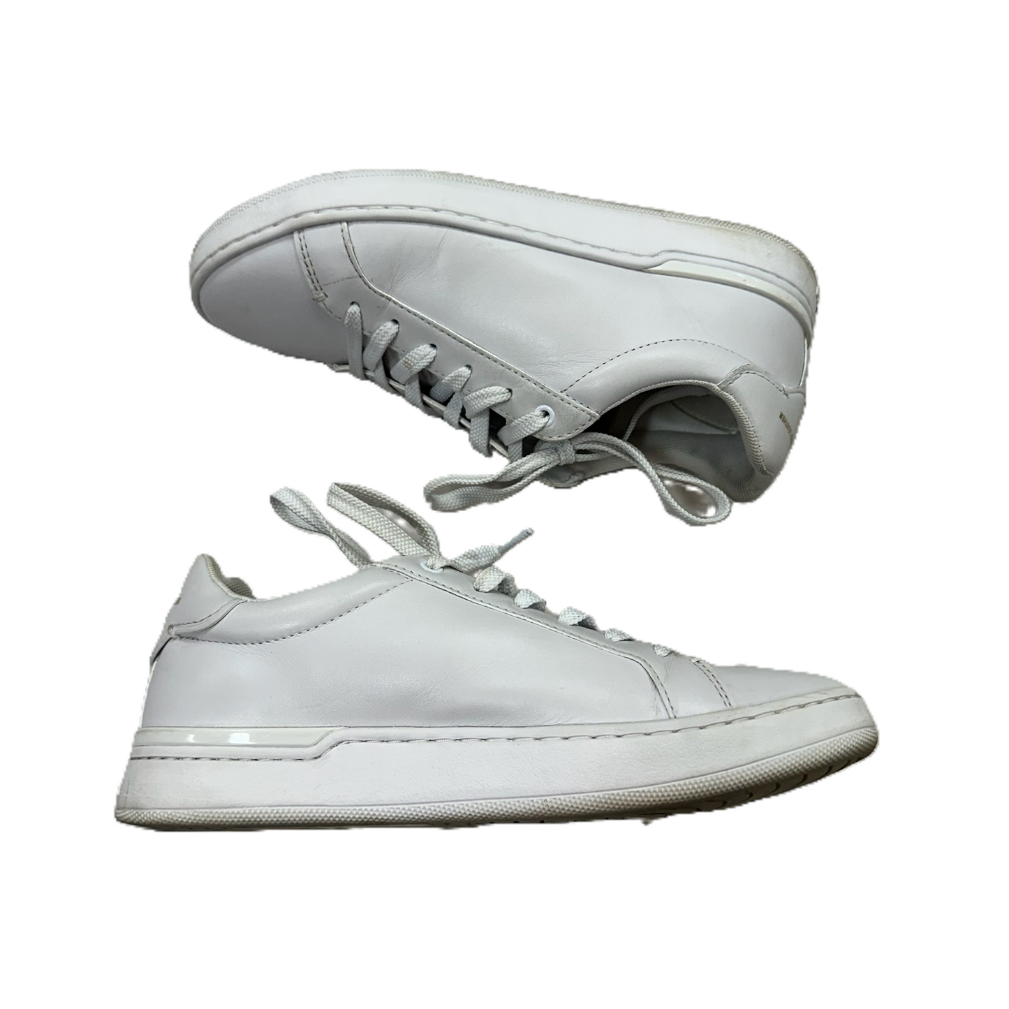 Shoes Designer By Coach In White, Size: 7.5