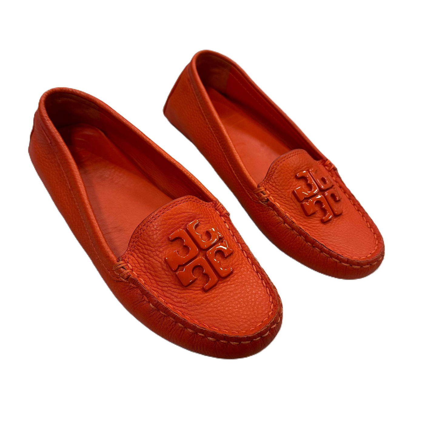 Shoes Designer By Tory Burch In Orange, Size: 5