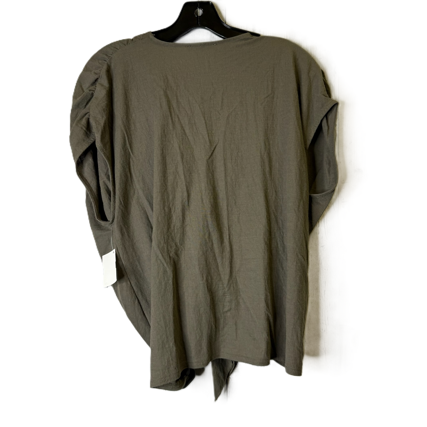 Top Short Sleeve By Zara In Green, Size: S