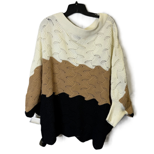 Sweater By Andree By Unit In Cream, Size: M