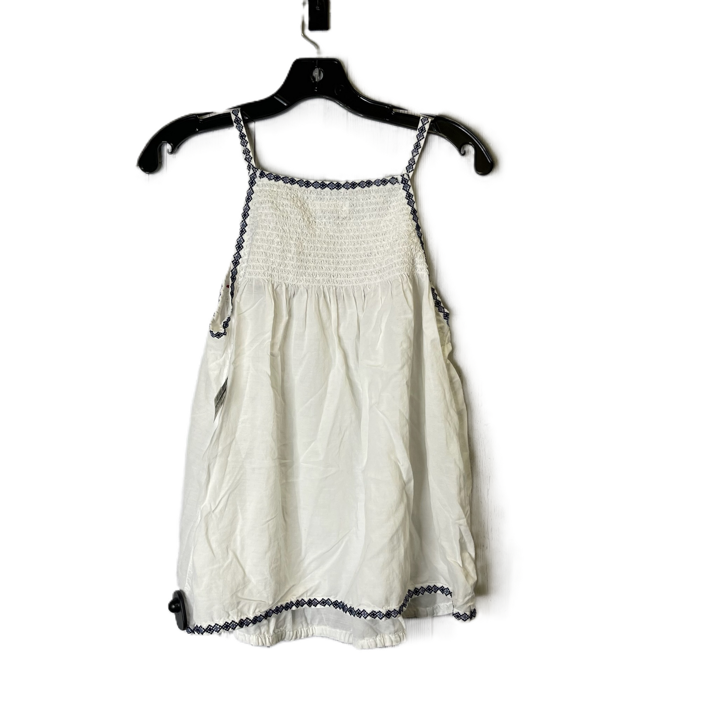 White Top Sleeveless By Pilcro, Size: M