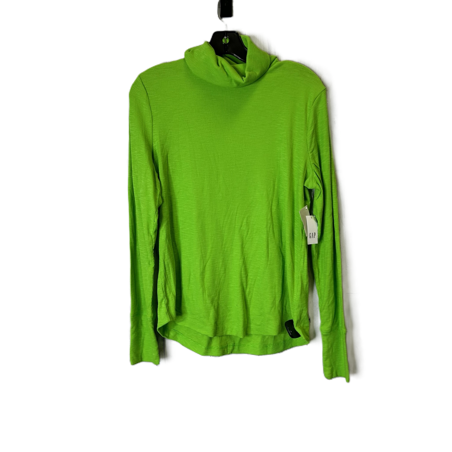 Top Long Sleeve By Gap In Green, Size: L