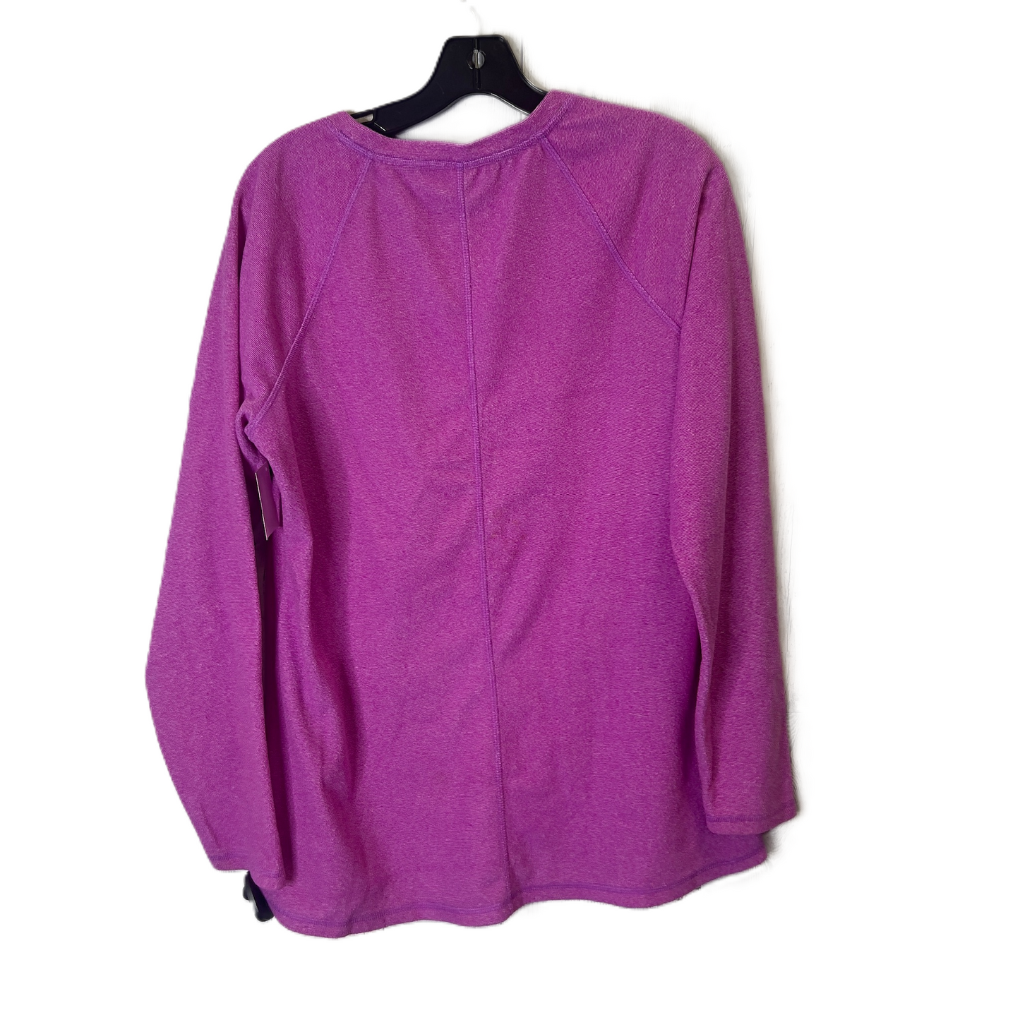 Athletic Sweatshirt Collar By New Balance In Purple, Size: L