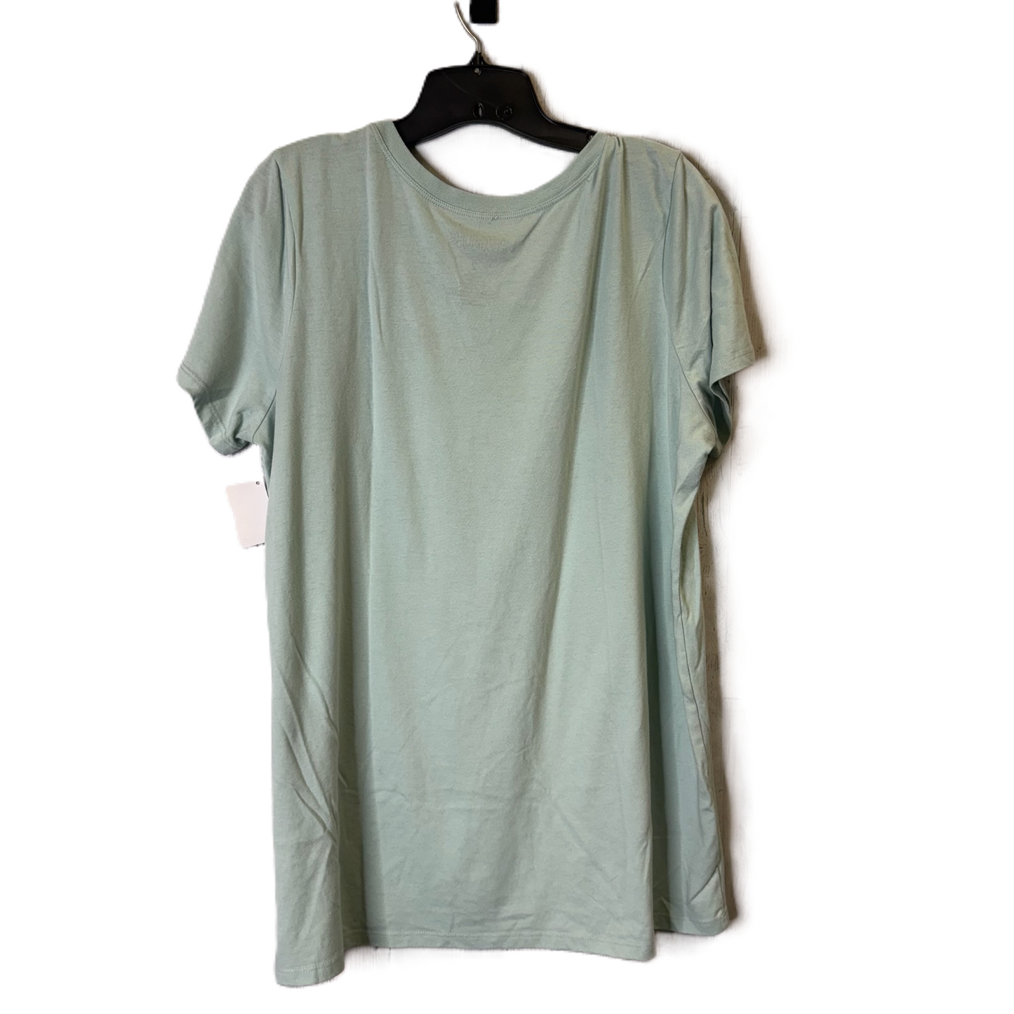 Top Short Sleeve Basic By Clothes Mentor In Blue, Size: 2x