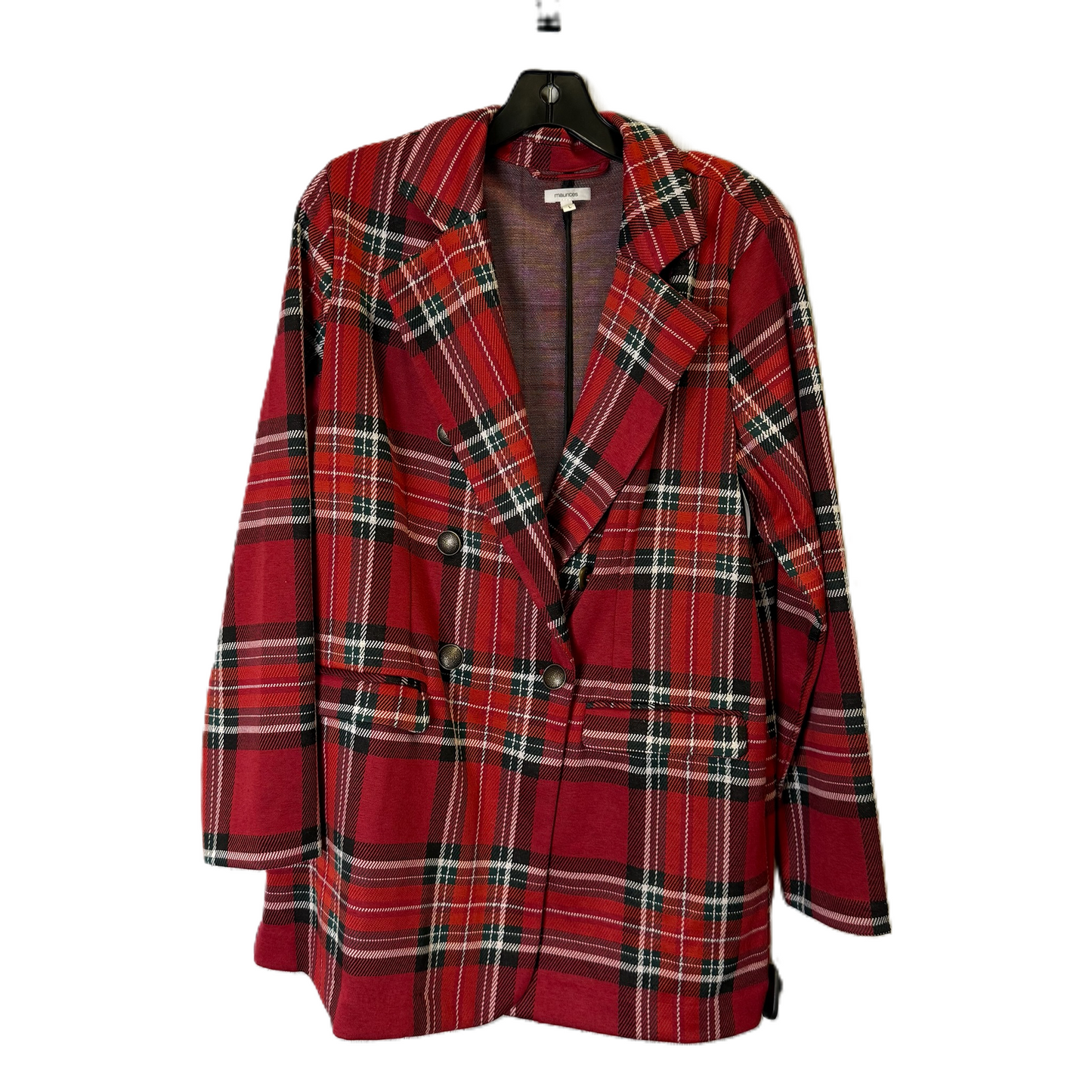 Coat Peacoat By Maurices In Red, Size: L