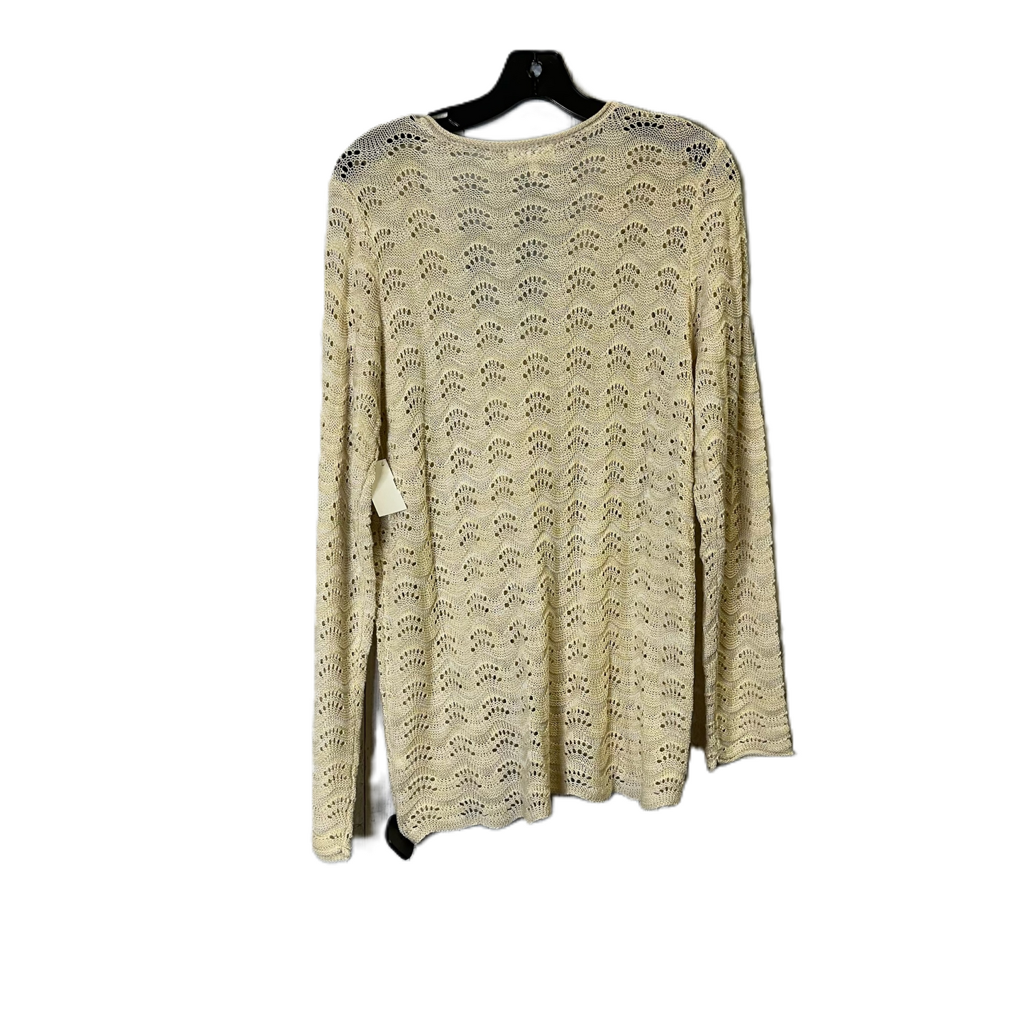 Sweater By Maurices In Cream, Size: L