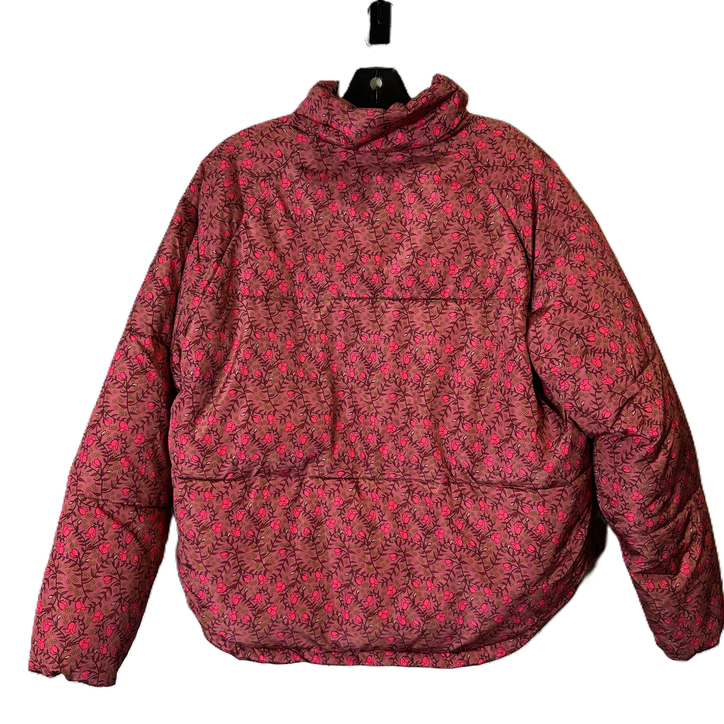 Coat Puffer & Quilted By Numph In Red, Size: M