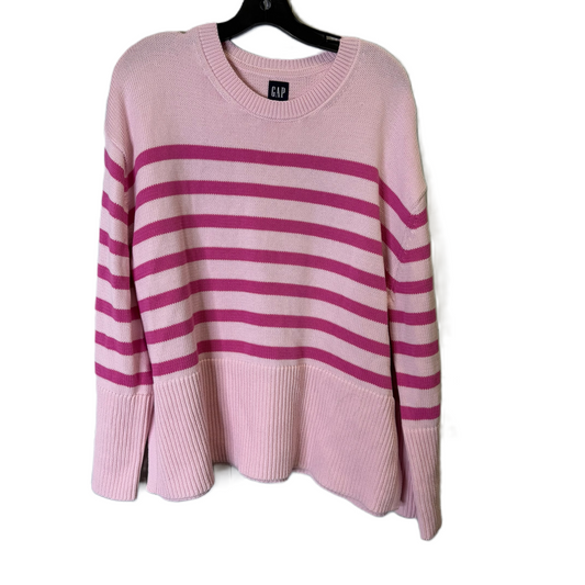 Sweater By Gap In Pink, Size: L