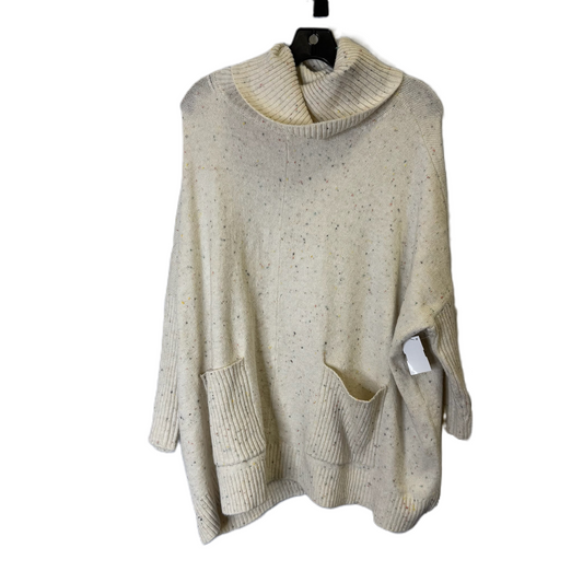 Sweater By Loft In Cream, Size: M