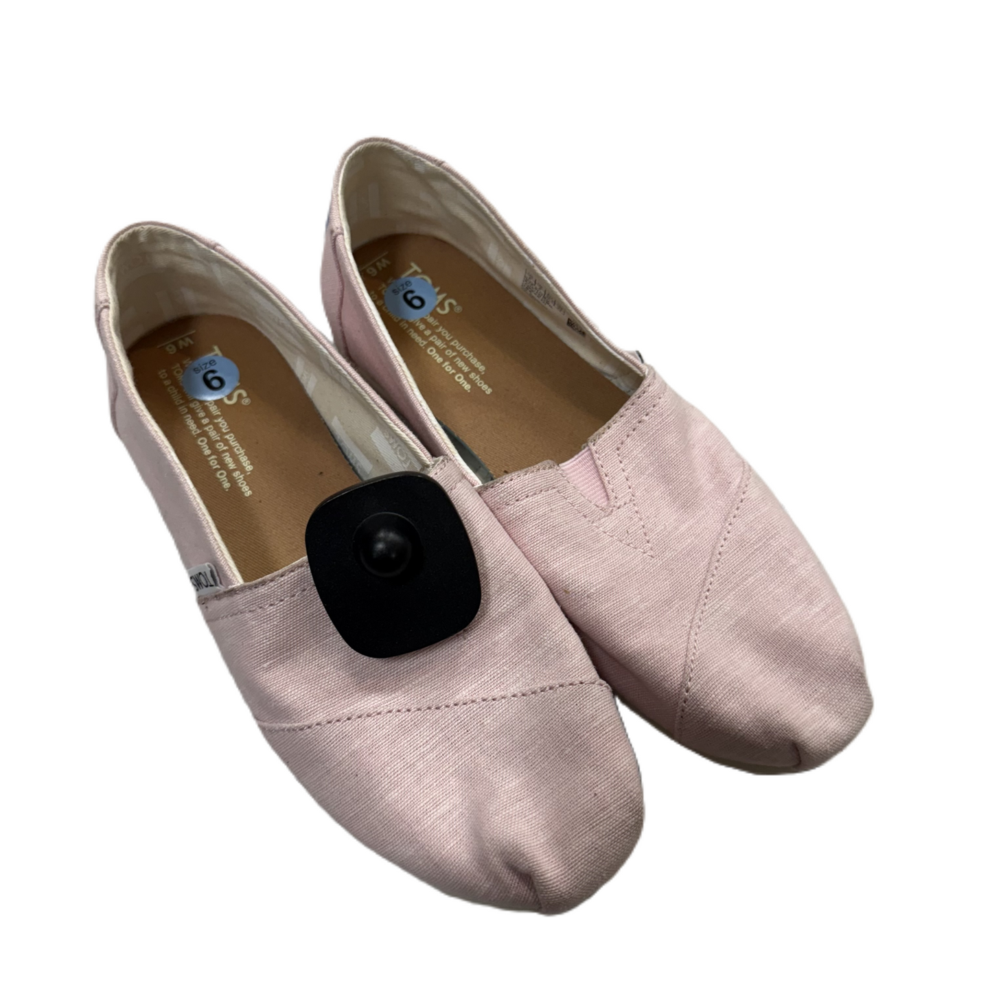 Shoes Flats By Toms In Pink, Size: 6