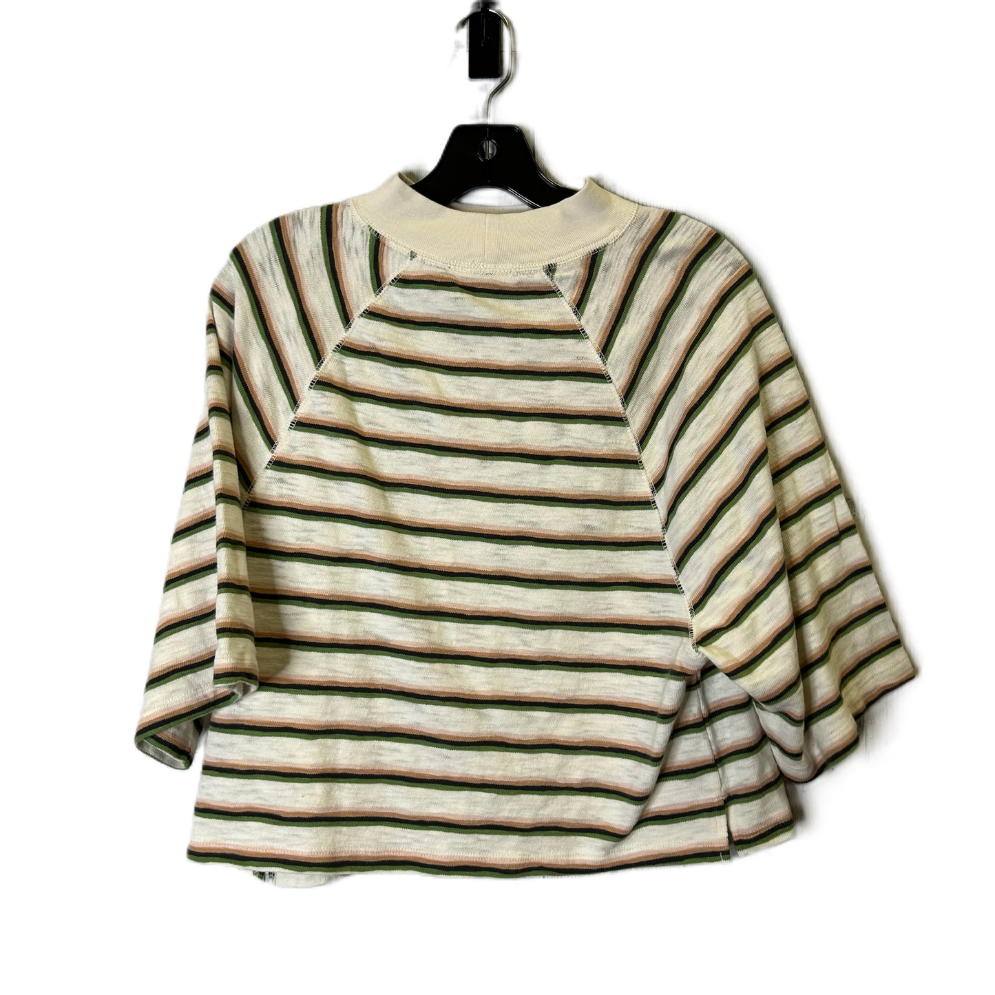 Top Short Sleeve Basic By Universal Thread In Striped Pattern, Size: M