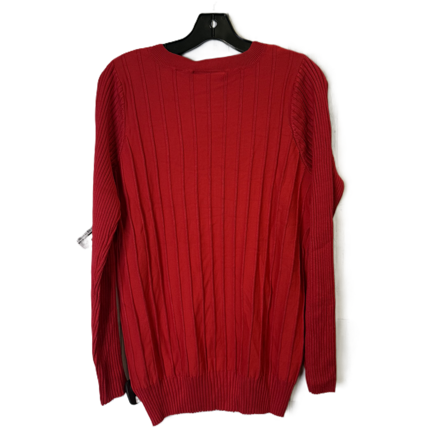 Top Long Sleeve By Lane Bryant In Red, Size: 18