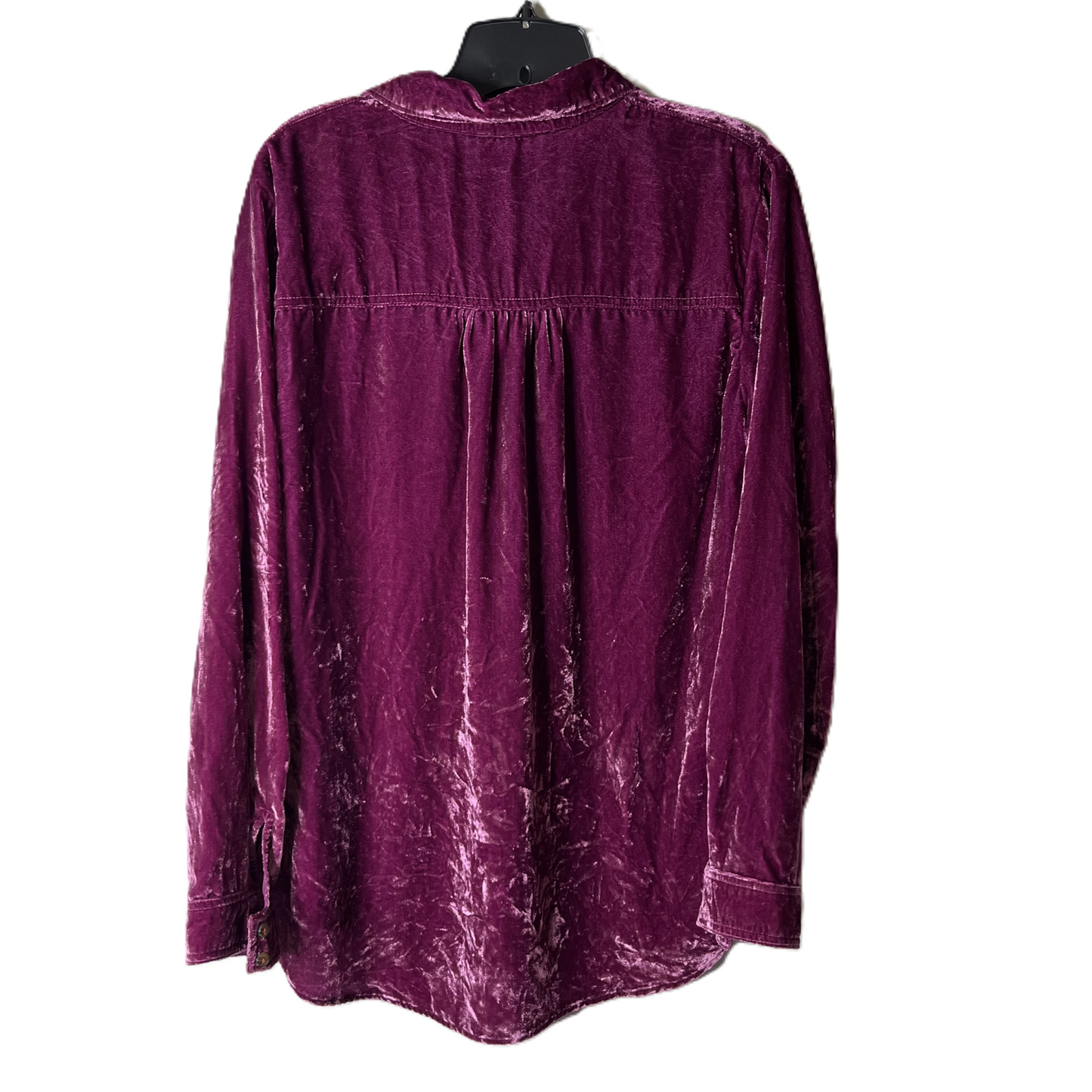 Top Long Sleeve By Pilcro In Purple, Size: M