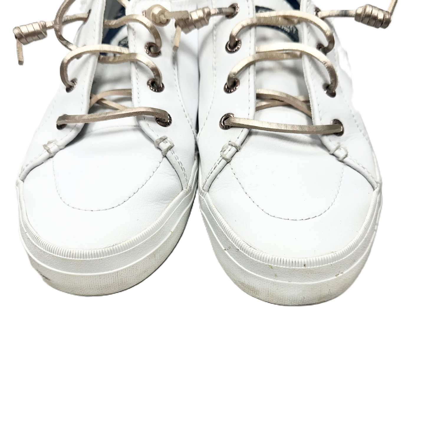 Shoes Sneakers By Sperry In White, Size: 8.5