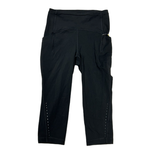 Athletic Capris By Lululemon In Black, Size: S