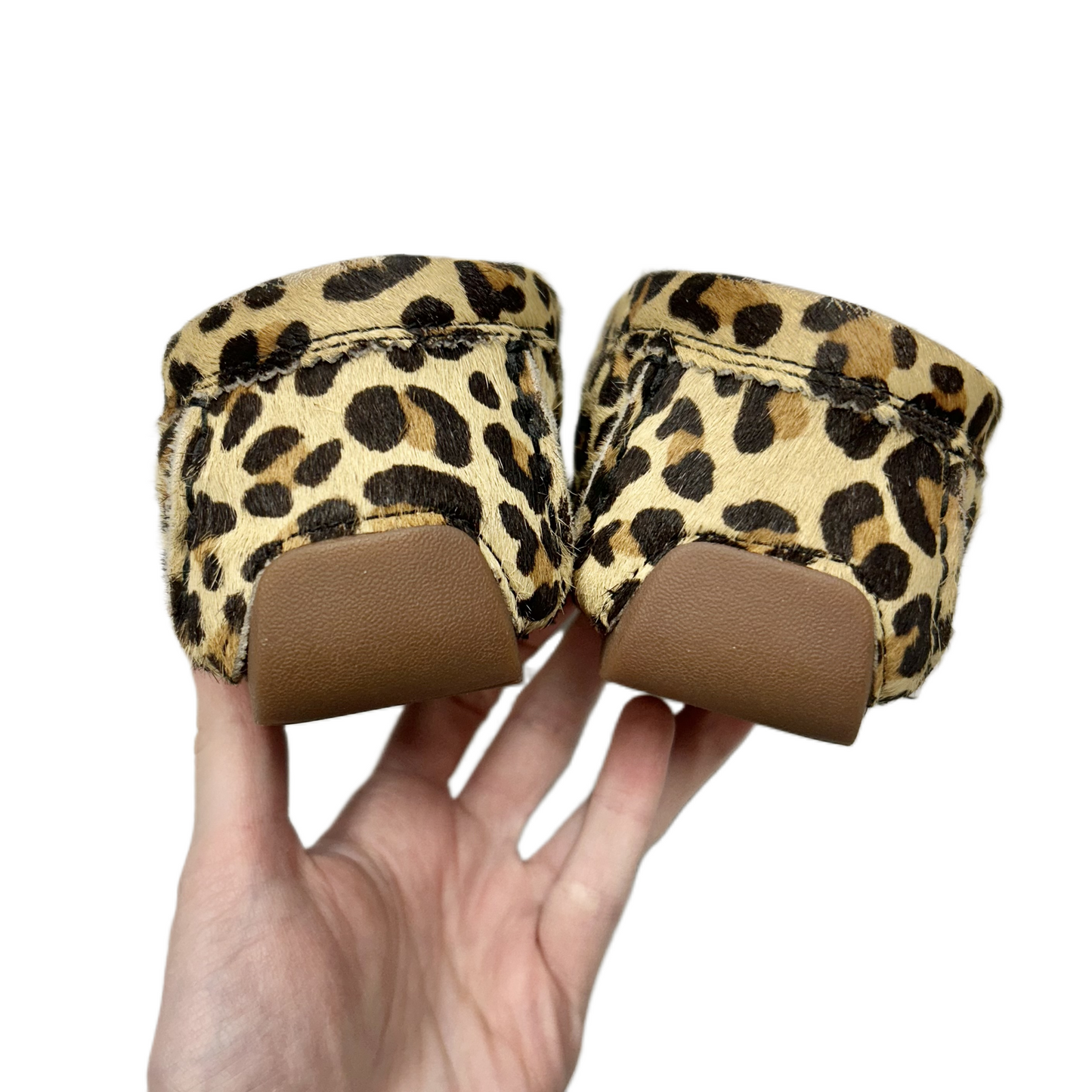 Shoes Flats By Clarks In Animal Print, Size: 9.5