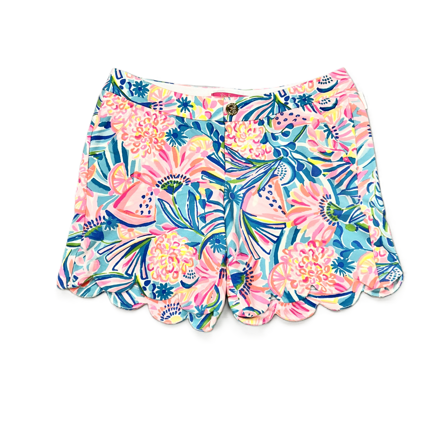 Blue & Pink Shorts Designer By Lilly Pulitzer, Size: 4