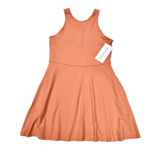 Athletic Dress By Athleta In Orange, Size: M