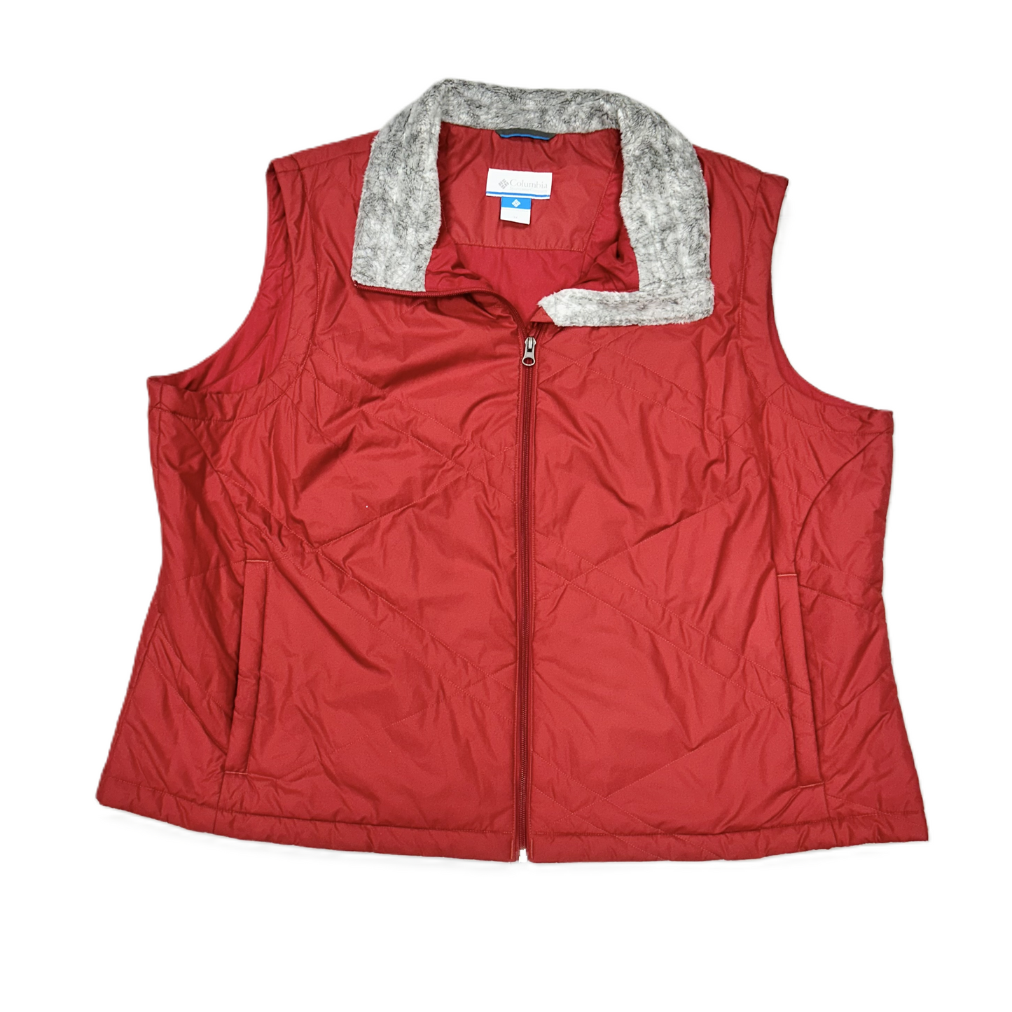 Vest Puffer & Quilted By Columbia In Red, Size: 3x