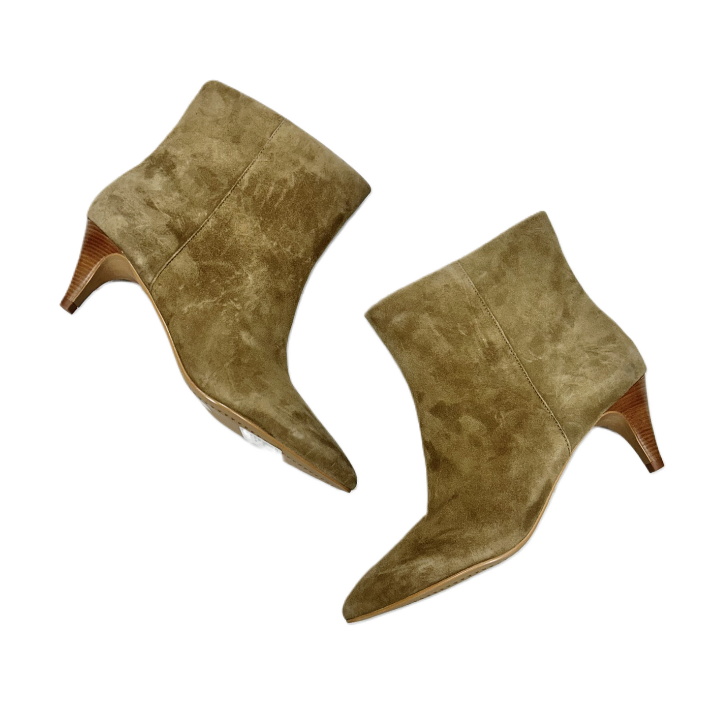 Boots Ankle Heels By Dolce Vita In Brown, Size: 8