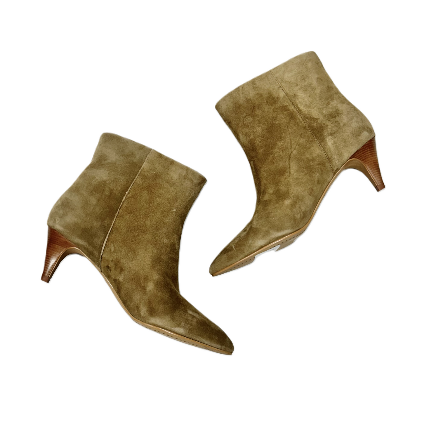 Boots Ankle Heels By Dolce Vita In Brown, Size: 8