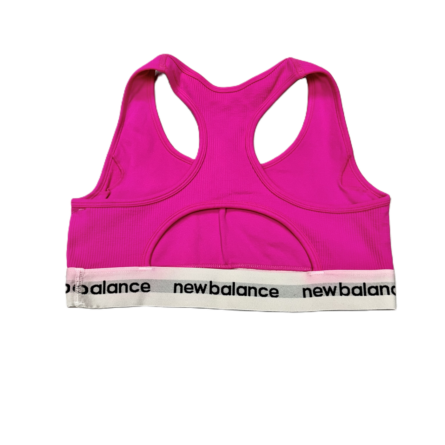 Pink Athletic Bra By New Balance, Size: L