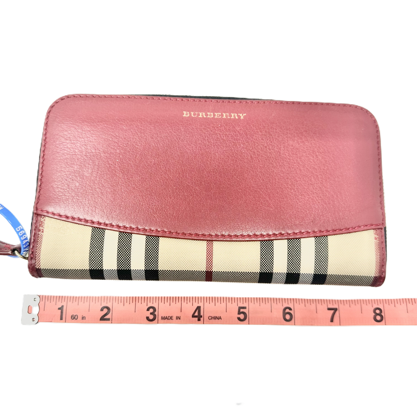 Wallet Luxury Designer By Burberry, Size: Large