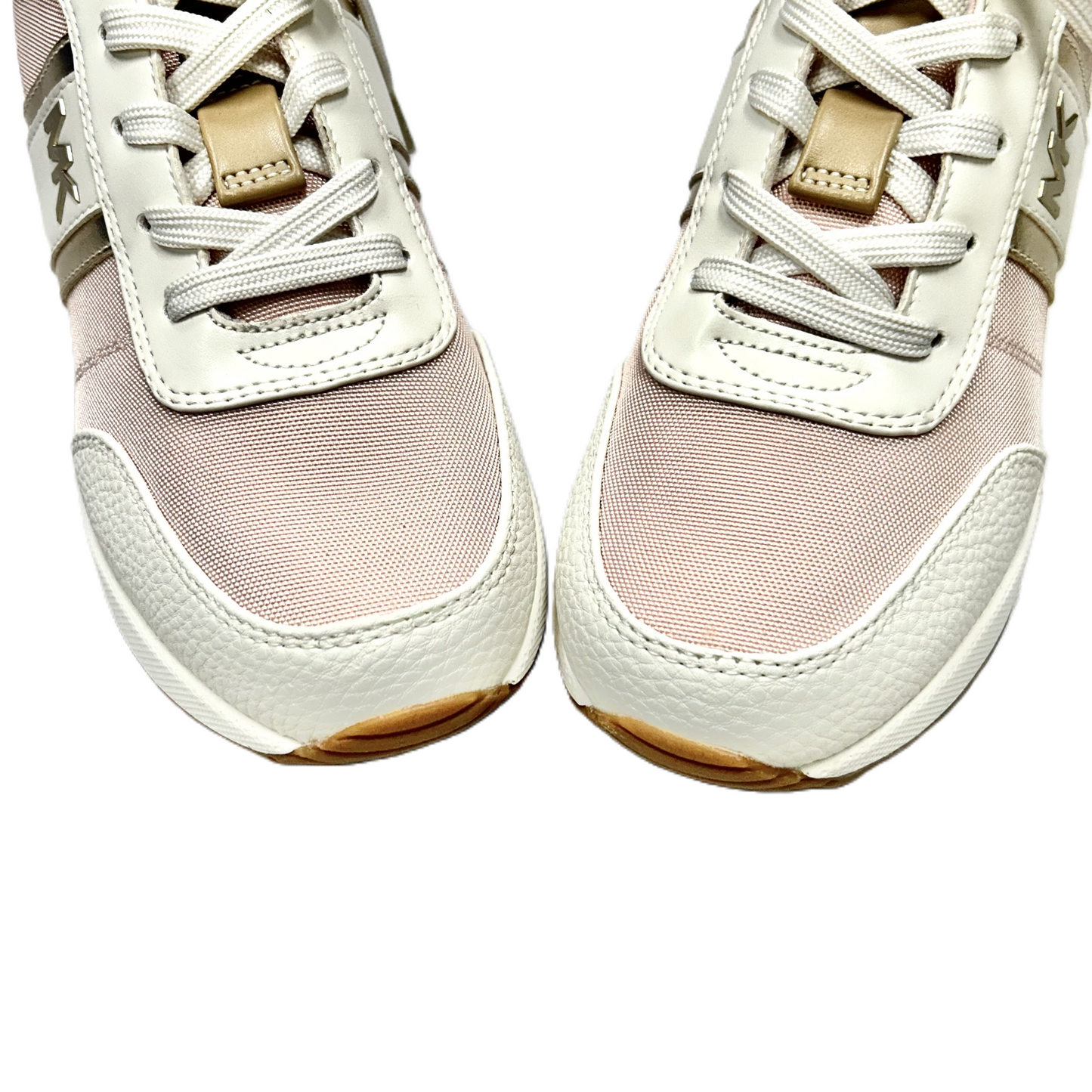 Shoes Sneakers By Michael By Michael Kors In Pink & White, Size: 6.5