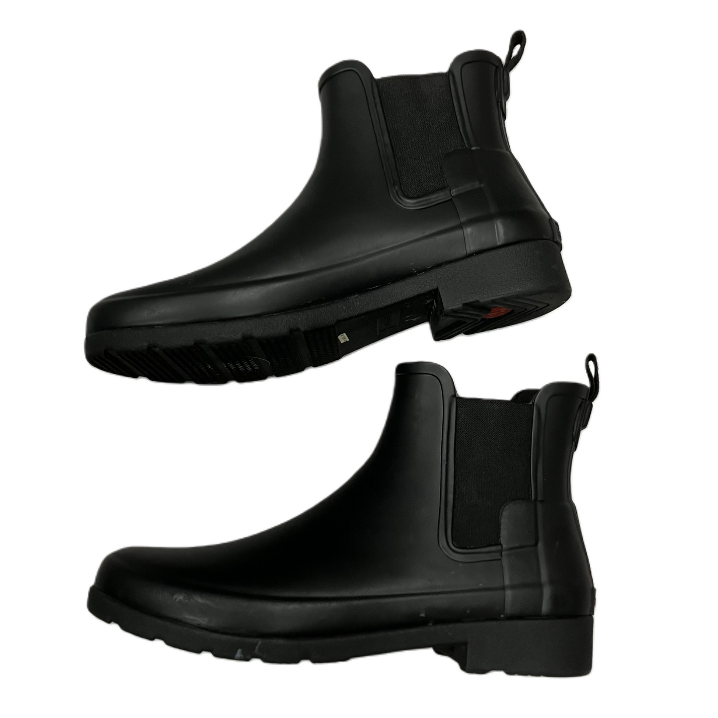 Boots Rain By Hunter In Black, Size: 9